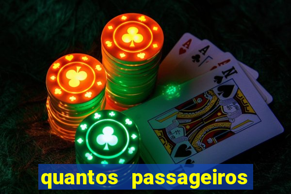 quantos passageiros cabem em um navio de cruzeiro